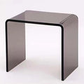 Fashion Transparent Acrylic Modern European Dresser Beauty Stool Chair for Bedroom Apartment Use