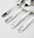 New European Style Hammered Family Hotel Eating Utensil Spoonfork Dinnerware Cutlery Set of Stainless Steel
