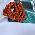Natural 8mm 7A Red Jasper Beaded Round Bracelet Healing Crystal Red Charm Bracelet Women Man Jewelry Gift