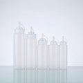 Food Grade 240ml 360ml 450ml 500ml 680ml HDPE Plastic Ketchup Bottle Dispenser Squeeze Sauce Bottle Made of PE Material