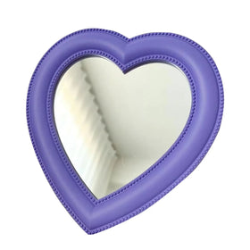 Ins Hot Heart Desktop Decorative Makeup Mirror Portable and Stylish for Student Dormitories and Home Use