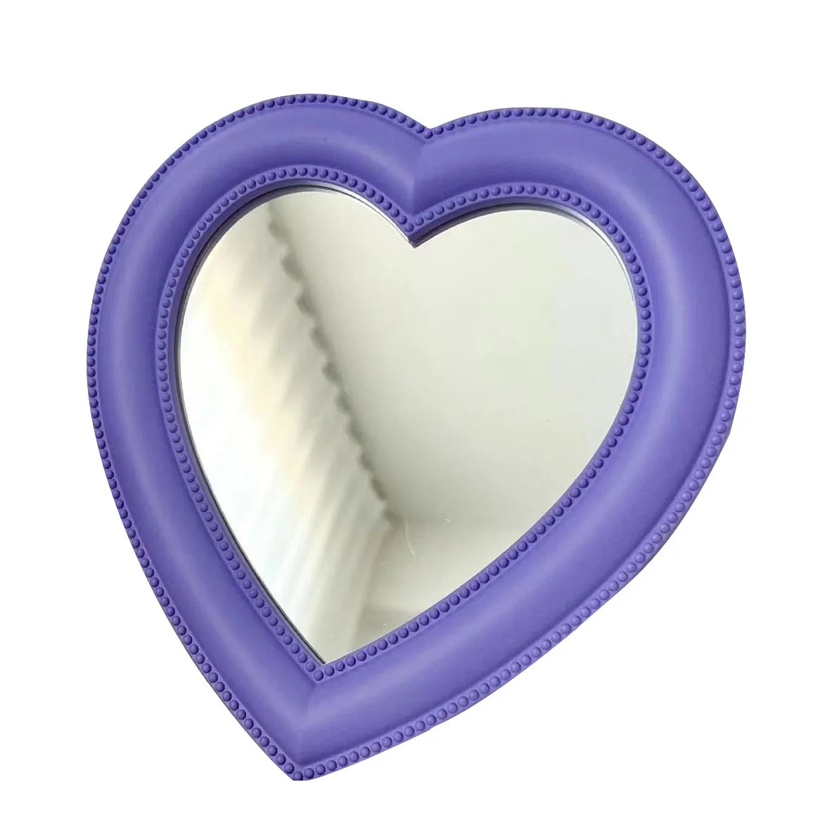Ins Hot Heart Desktop Decorative Makeup Mirror Portable and Stylish for Student Dormitories and Home Use