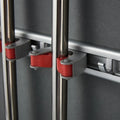 Household Aluminum Modern Wall Mounted Mop Stick Holder Broom Holder Tool Rack Rake Bracket Hook