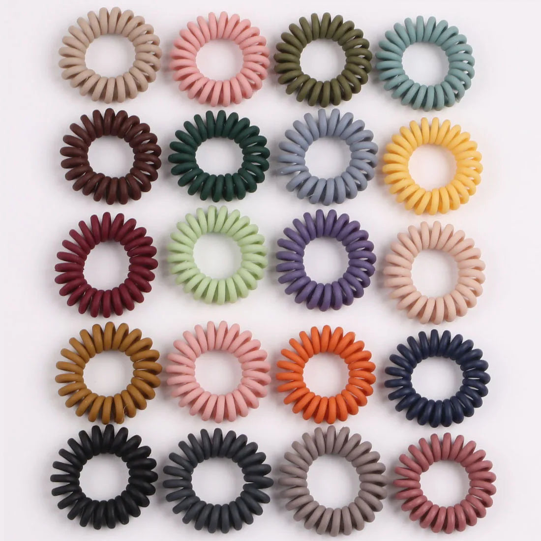 Plastic Cute European & American Style Traceless Horsetail Hair Ties for Girls Swiyi Brand Model 0243