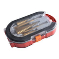 PMS 6PCS Step Cone Drill Bit Set Titanium Saw Tooth Drill Bits Metal Stepped Drill Iron Aluminium Stainless Steel