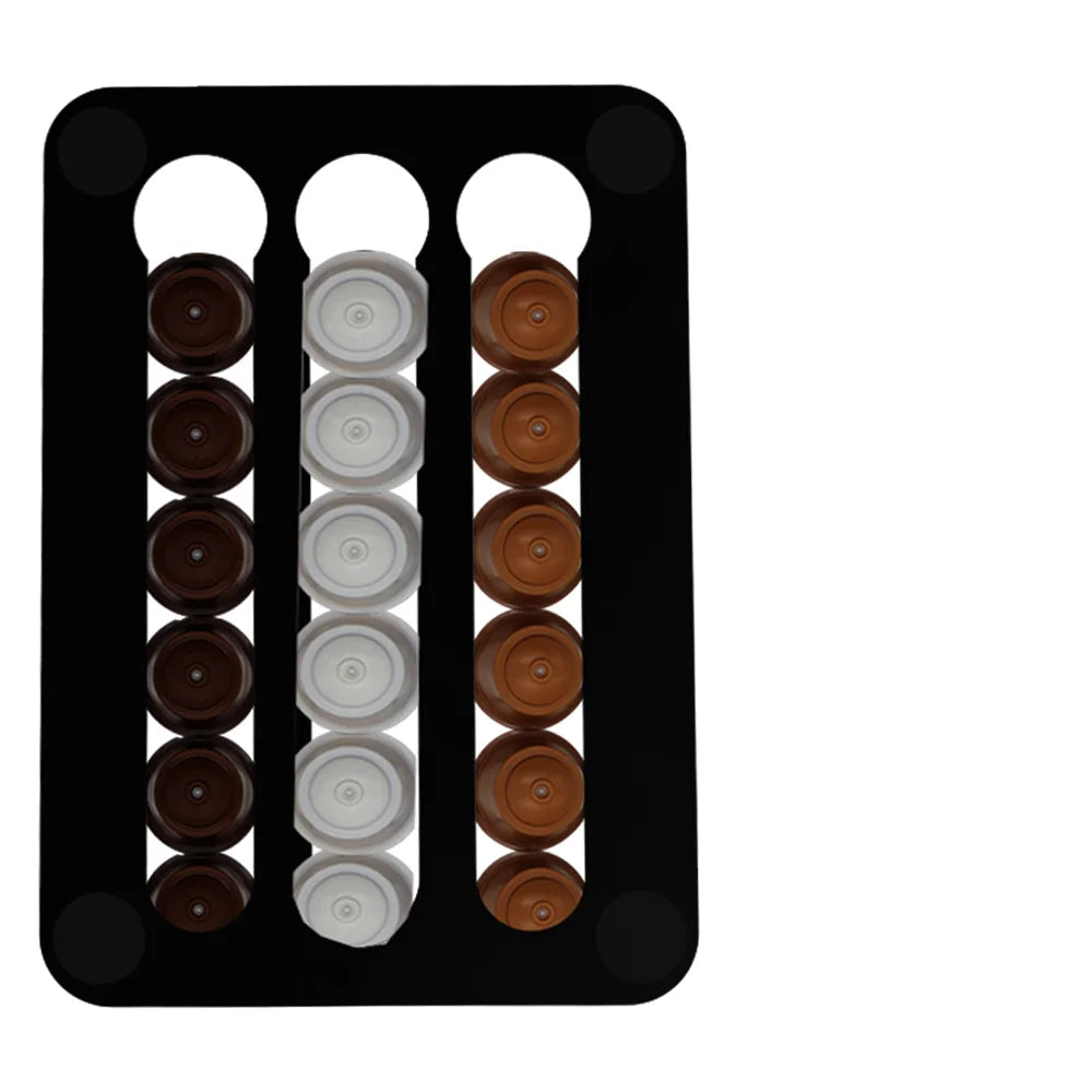 Best Selling Basket Cabinet Organizers Coffee Pods Holder Organizer Facility for Capsules Storage Porta Capsule for NESPRESSO