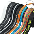 Free Sample Jacquard Woven Spandex/Nylon Elastic Sustainable Recycled Oeko-Tex Certified Webbing Custom Logo Waistband Wristband