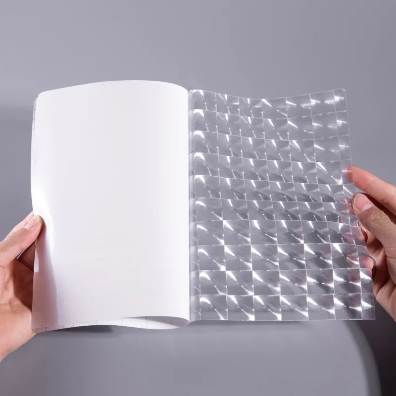Flexography Transparent Waterproof Holographic Foil Cold Lamination Film A4 Size Paper for at Laminating on the Paper