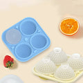 Eco-Friendly Wafer Cream Silicone Ice Ball Mold Golf Funnel for Homemade Ice Cream Making-Golf Ice Cream Tools