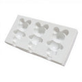 AK  3-cavity Bear Shape Mousse Cake Mold Silicone Ice Cream Candy Molds Fondant Ice Decorating Insert Moulds Baking Tools XG-39