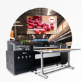 SinoColor 1.8m 3.2m I3200 Heads 2400dpi Digital Acrylic PVC Board Roll to Roll and Flatbed Hybrid UV Printer Printing Machine