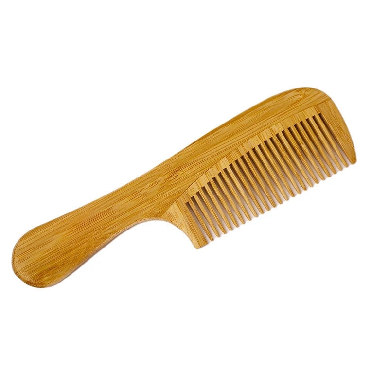 Elegant Bamboo Hairbrush for Hotel Use Part of Luxury Bathroom Sets Handcrafted Bamboo Crafts