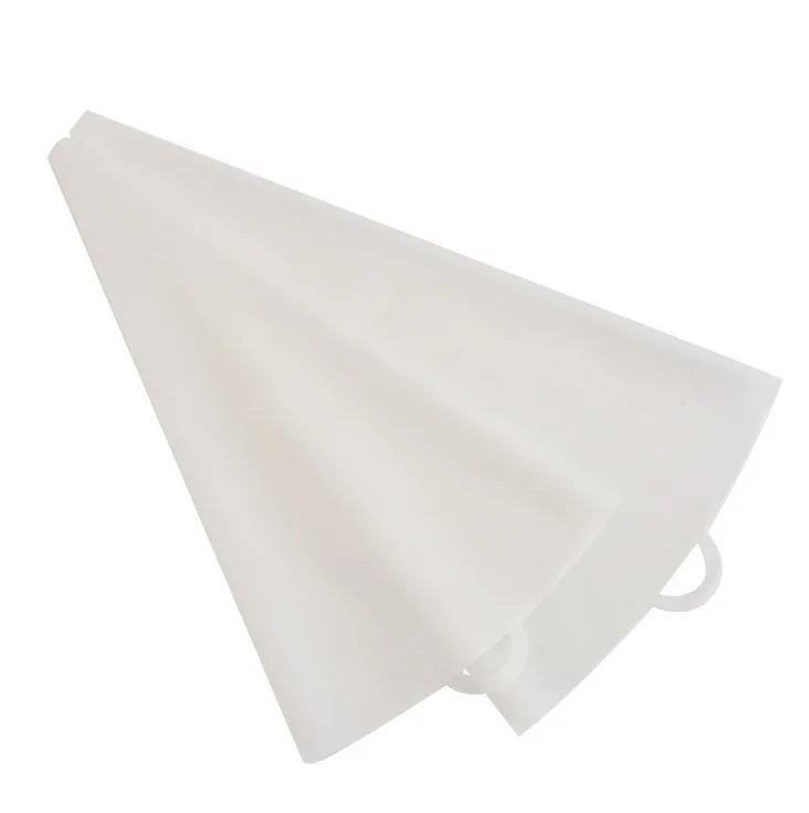 Reusable Food Grade Cake Decorating Cream Pastry Bag Pure Silicone Cupcake Icing Piping Bag