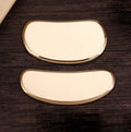 Long Knife Design Pure Brass Scrapping Massage Gold Gua Sha Metal Copper Guasha Board