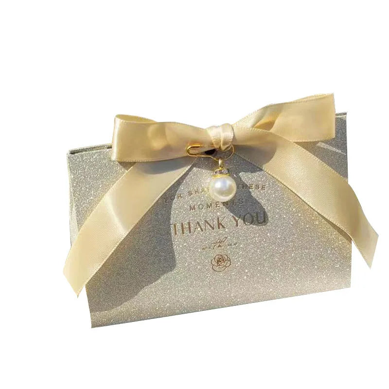 CSMD Chinese Manufacturers Paper Material Wholesale Folding Empty Food Packaging Champagne Candy Boxes for Wedding Parties