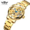 2023 Relogio Winner Forsining Handwinder Watch Montrepourhomme Custom Manual Mechanical for Lady