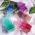 Fashion Simple Circle 9pcs Sets Colorful Holder Telephone Scrunchies Elastic Line Wire Hair Ring Band Rope Hair Tie