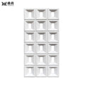 Alpine White 3D Fireproof Polyurethane Wall Decoration Panels Interior Exterior Fireproof Partition Wall Paper Roca PU Stone
