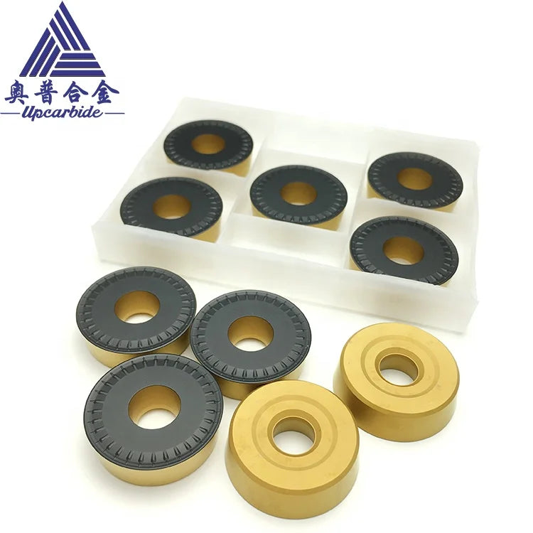 Manufacture Tungsten Carbide Turning Insert RCMX320900-PR8 CNC Tool for Cutting Good Wear Resistance