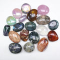 Wholesale Natural Rose Quartz Ocean Jasper Palm Stones Mix Color Crystals for Healing Luxury Feng Shui Polished Crystals for