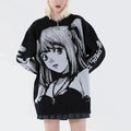 Harajuku Style Jacquard Sweater Unisex Long Sleeve Knitwear Cartoon Sweater Kids Crew Neck Pullover Knitted Sweater