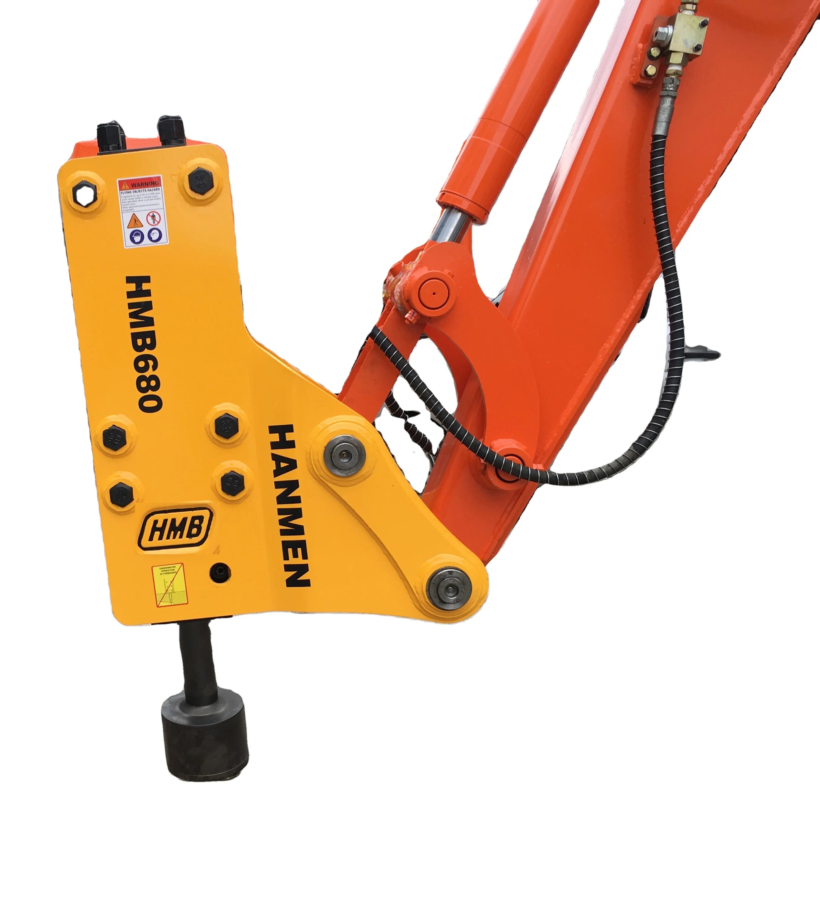 Hot Sale Hydraulic Pile Driver Fence Post Rammer Excavator Post Drivers for Sale Construction Works