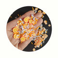 Wholesale Lemon Clay Polymer Slime Making Toys Soft Fruit Slices Kids Handmade Toys