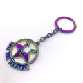 Metal Keychain Custom Company Logo Die Cast Zinc Alloy Design Enamel Metal Key Chain Tags Keyring Keychain With Logo
