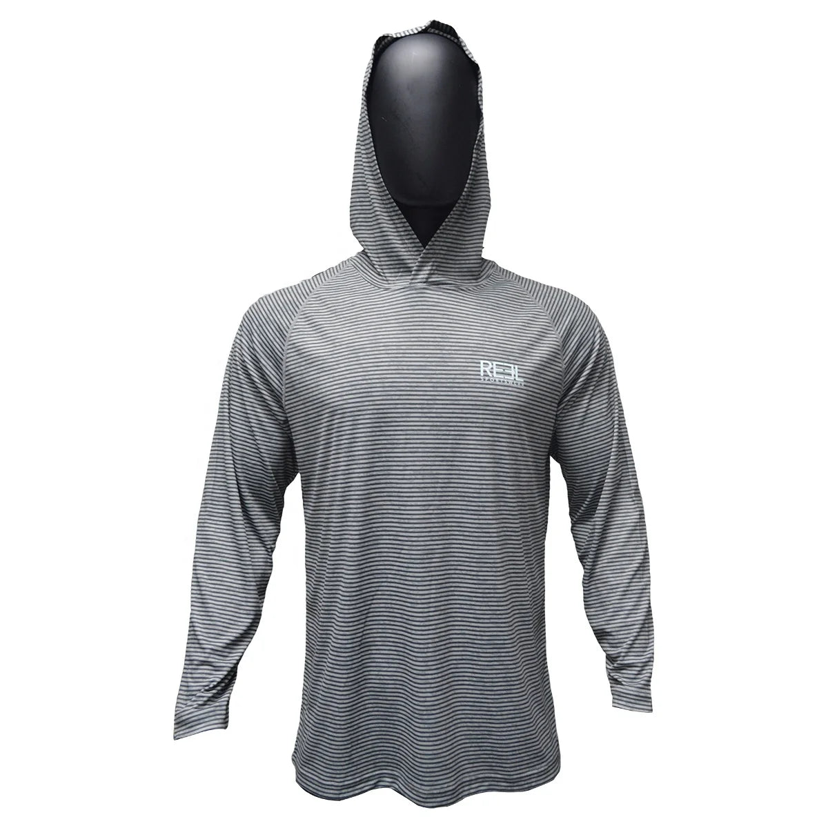 Wholesale US Sizes Men's Plus Size UPF 50 UV Breathable Quick Dry Fishing Jersey Digital Print Custom Logo 100% Polyester UVBAN