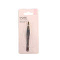 Private Label Professional Stainless Steel Eyebrow Tweezers Black Slanted Eyelash Applicators Pointed Scissors-Customizable