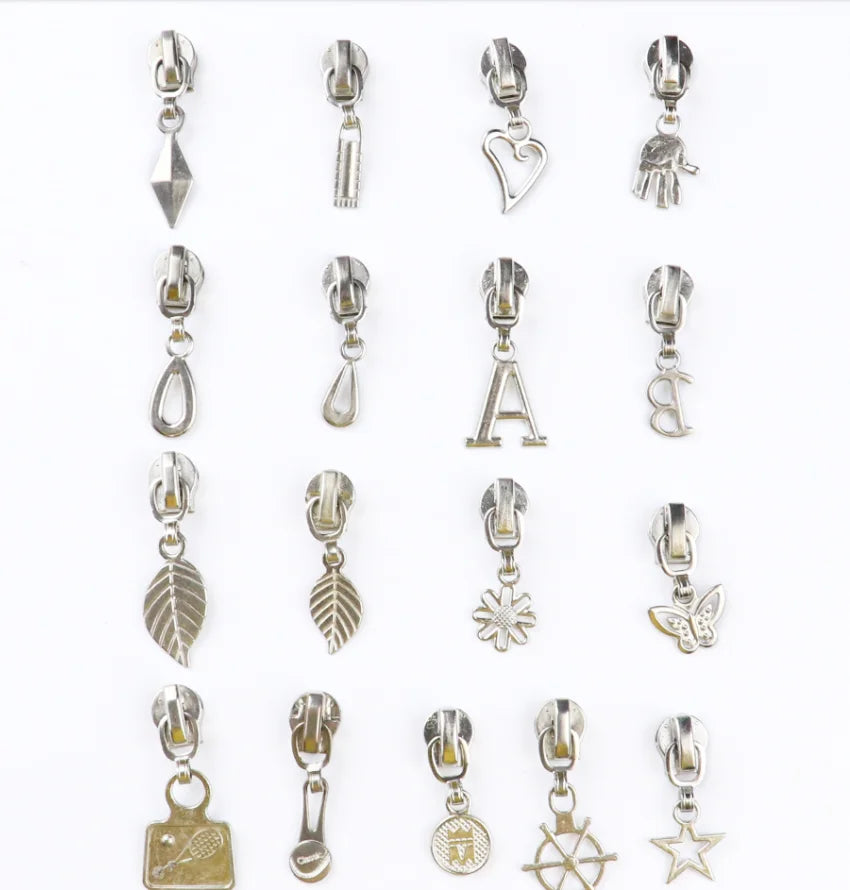 Fashion 5# Zipper Head for  Zippers Clothes Coat Auto Lock Zipper Sliders DIY Sewing Accessories Wholesale
