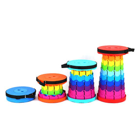 XIWANG Plastic Portable Garden Telescopic Stool for Outdoor