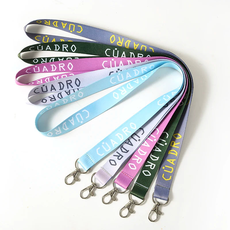 Xiangxing Oem/odm Neck Strap Custom Logo Designer Silkscreen Lanyard Retractable Safety Id Badge Neck Cord for Promotional Gift