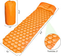 Woqi Hot Popular Inflatable Sleeping Pad W/Adjustable Pillow Long Ultralight Light Weight Best Carry Camping Pad