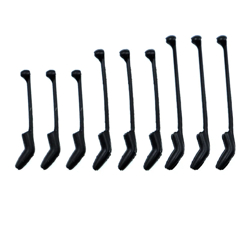 Selco China Professional 10Pcs Carp Fishing Accessories Hooks Rubber D Rig Kickers Line Aligners Sleeve