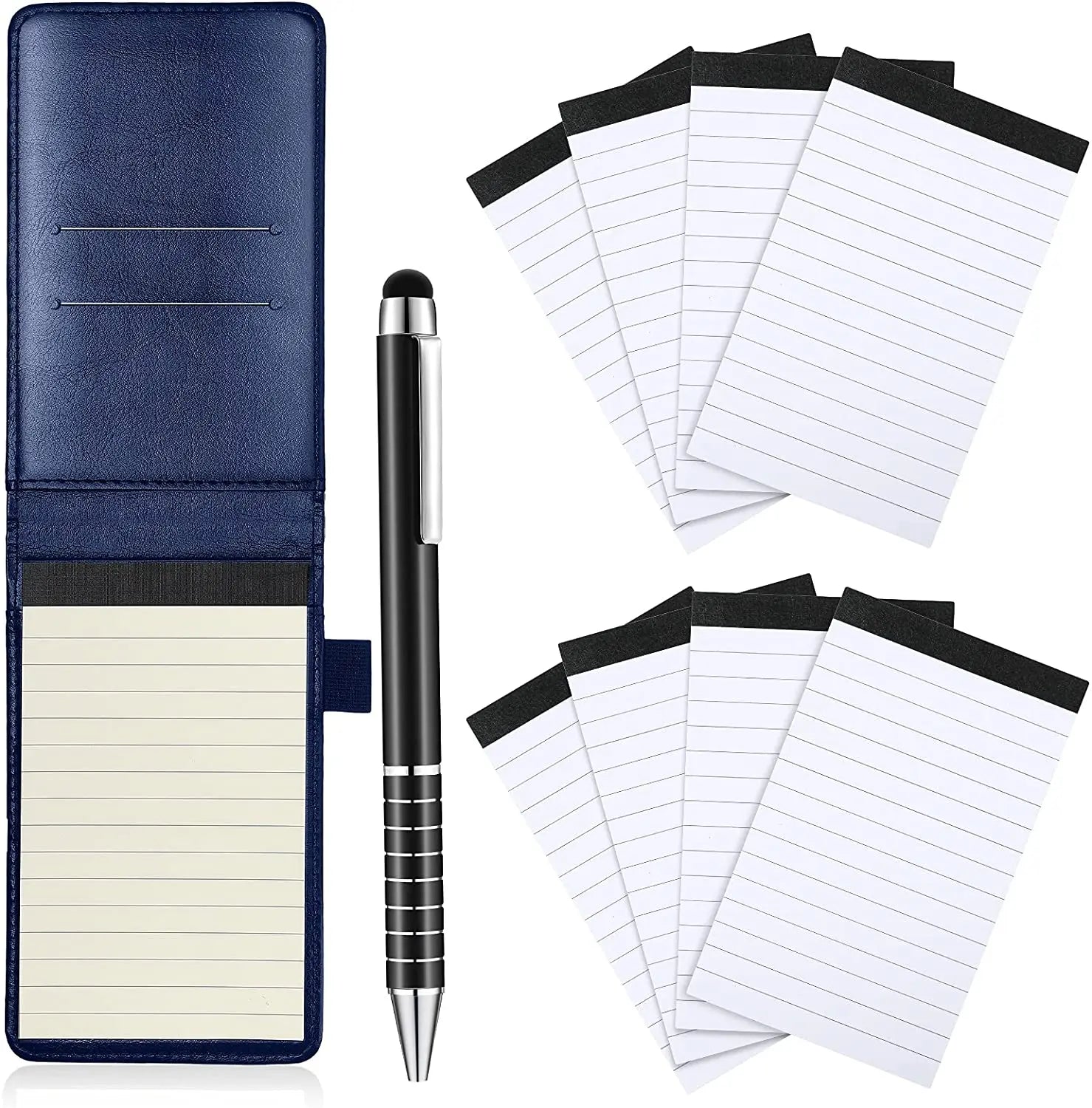 2025 2026 New Design Mini Pocket Outdoor A5/A6 Size Card Holder Notepad Planner Daily Planning Daily Planning Notepad Pen Set