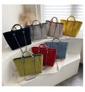 Canvas Tote Bag With Pocket and Zipper Fashion Chain Crossbody Shoulder Extra Large Canvas Tote Bag Custom Ladies Bags Handbag