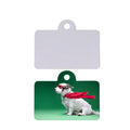 Factory Price Metal Crafts Gift Sublimation Printed Double-sided Aluminum Pet ID Tags Dog Tag for DIY