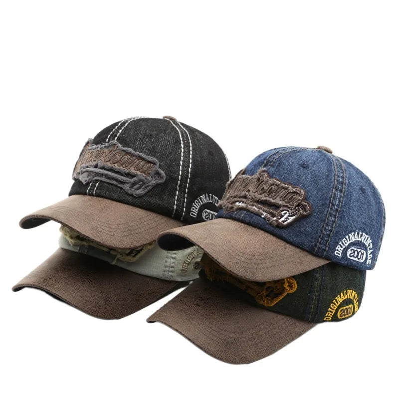 Custom Unstructured 6-Panel Cotton Baseball Cap Fashionable Dad Hop Style with Formal Sporty Printed Fabric for Business Leisure