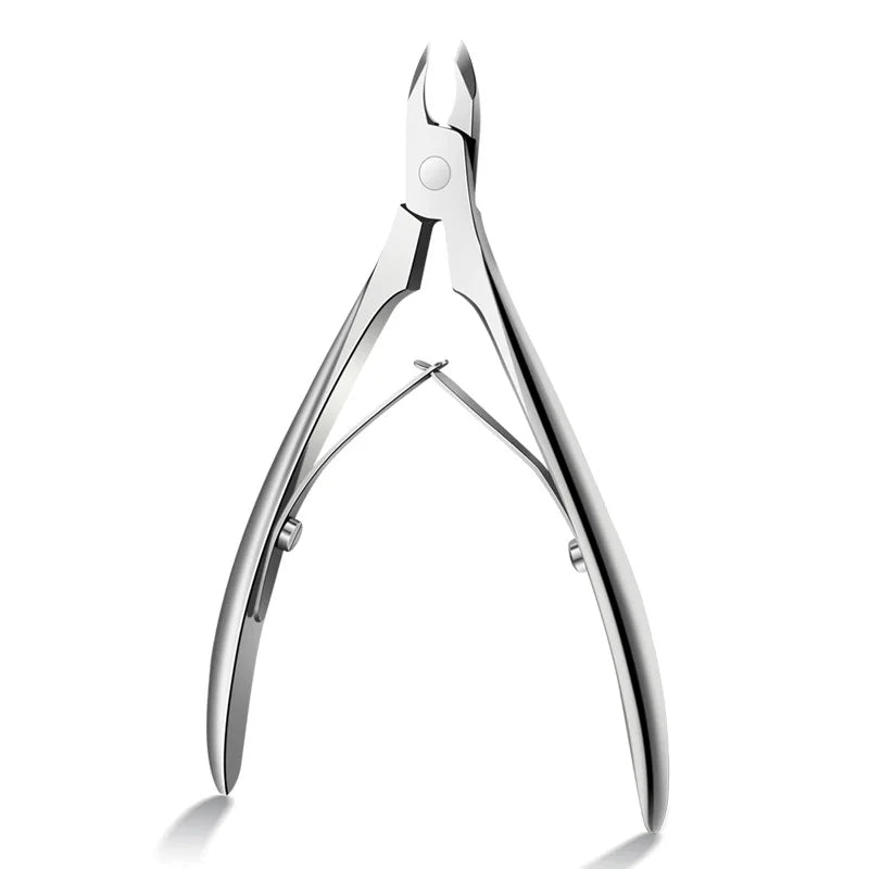 Russian Manicure Nippers Nail Cuticle Nipper Tweezers Vietnamese 3mm 4mm Dead Skin Cuticle Nail Care Scissors