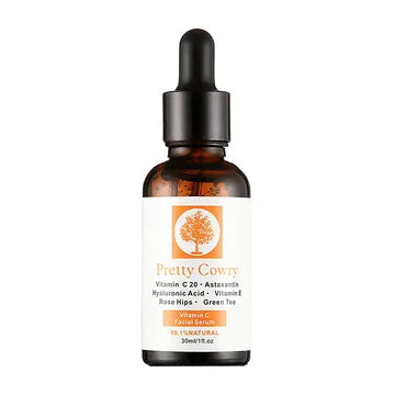 For Pretty Cowry Hyaluronic Acid Vitamin C Oil Face Serum Home Use Moisturizer  Body Whitening Anti-Aging Liquid Body