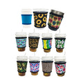 Ready to Ship Neoprene Insulated Reusable Coffee & Tea Cup Sleeves 12 Oz-24 oz Coffee Cup Sleeves