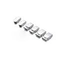 Wholesale Jewelry Finding Stainless Steel Safety Buckle for Leather Cord Bracelets Watch Clasp Connector