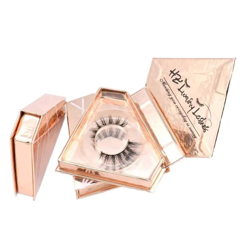 5 Pairs False Eyelashes Pack Faux Mixed Long Wispy Natural Eyelashes  Thick Eyelashes Handmade Reusable Dramatic Lash