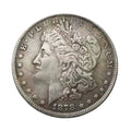 28PCS (1878-1921) S Morgan Dollar Silver Plated Reproduction Decorative Commemorative Coins