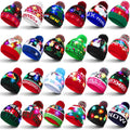 Christmas Knit Hat Children Led Light up Knitted Christmas Glowing Hat for Adults