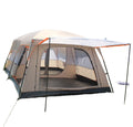 2025 New Arrival Family Two Bedrooms Structure 2-6 Persons Oxford Fabric Waterproof Outdoor Camping Tent