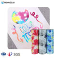 Hongcai Factory Wholesale Flex Easy Weed HTV Textile PU Heat Transfer Vinyl on Rolls for Clothing T-shirts