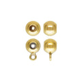 14K Gold Filled Adjustable Silicone Beads Wholesale for Jewelry Making Necklace 925 Sterling Silver Beads