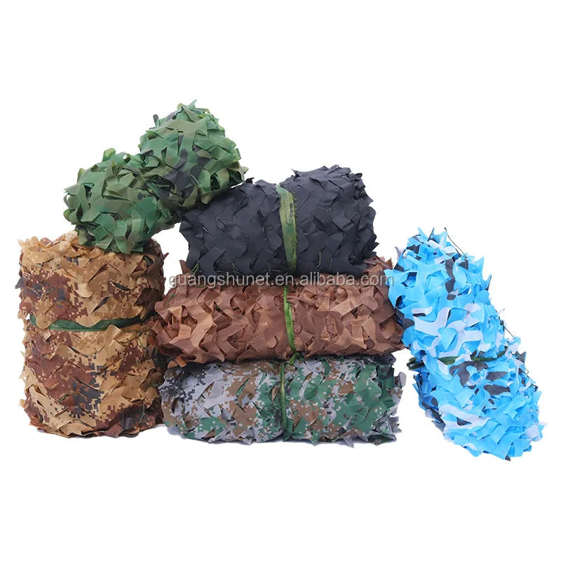 Black Camouflage Net White Camouflage Net Snow Camouflage Net